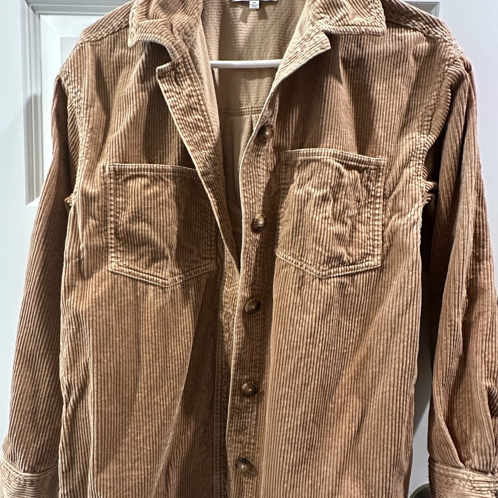 Women’s Tan Corduroy Jacket